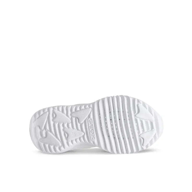 GeoxΠαιδικά Sneakers Ανατομικά με Φωτάκια Λευκά J65E9B 0AN02 C0653
