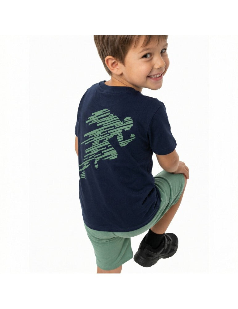 Trax Παιδικό Σετ 2 Τεμαχίων Μπλούζα & Σορτς για Αγόρι Navy Μπλε 49345