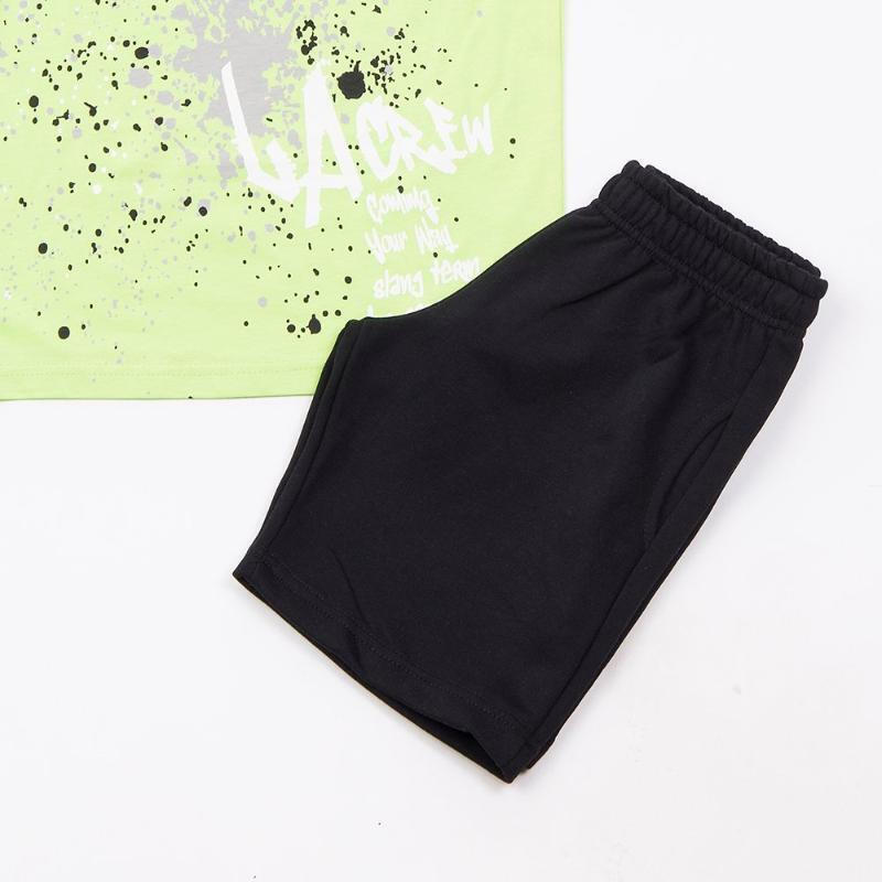 Trax Παιδικό Σετ 2 Τεμαχίων Μπλούζα & Σορτς Unisex Λάιμ 49333