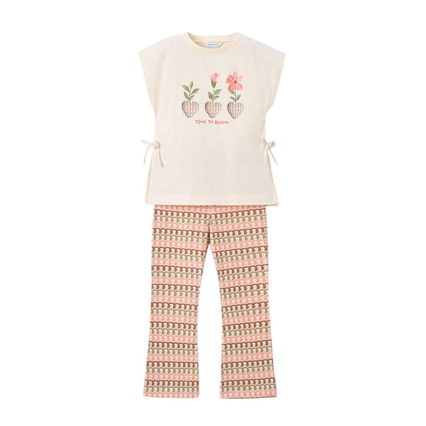 Mayoral Παιδικό Σετ με Κολάν Καλοκαιρινό 2τμχ Τρικολόρ 26-03728-060