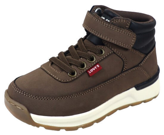 Levi's Παιδικά Μποτάκια με Βελκρο Καφέ VASC0134S-0018