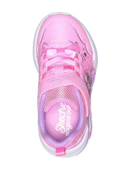 Skechers Παιδικά Αθλητικά Κορίτσι Με Φωτάκια Ροζ 303733NC/PNK