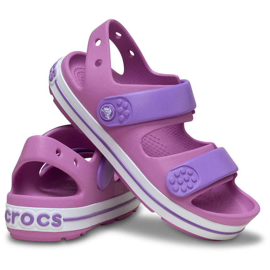 Crocs Crocband Παιδικά Ανατομικά Παπουτσάκια Θαλάσσης Ροζ 209424-6WQ