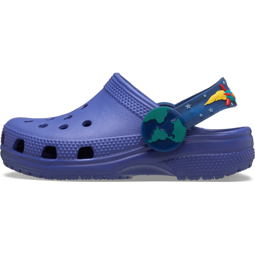 Crocs ανατομικά σαμπο για αγορι με φωτάκια σε μπλε χρωμα 211892-4wh