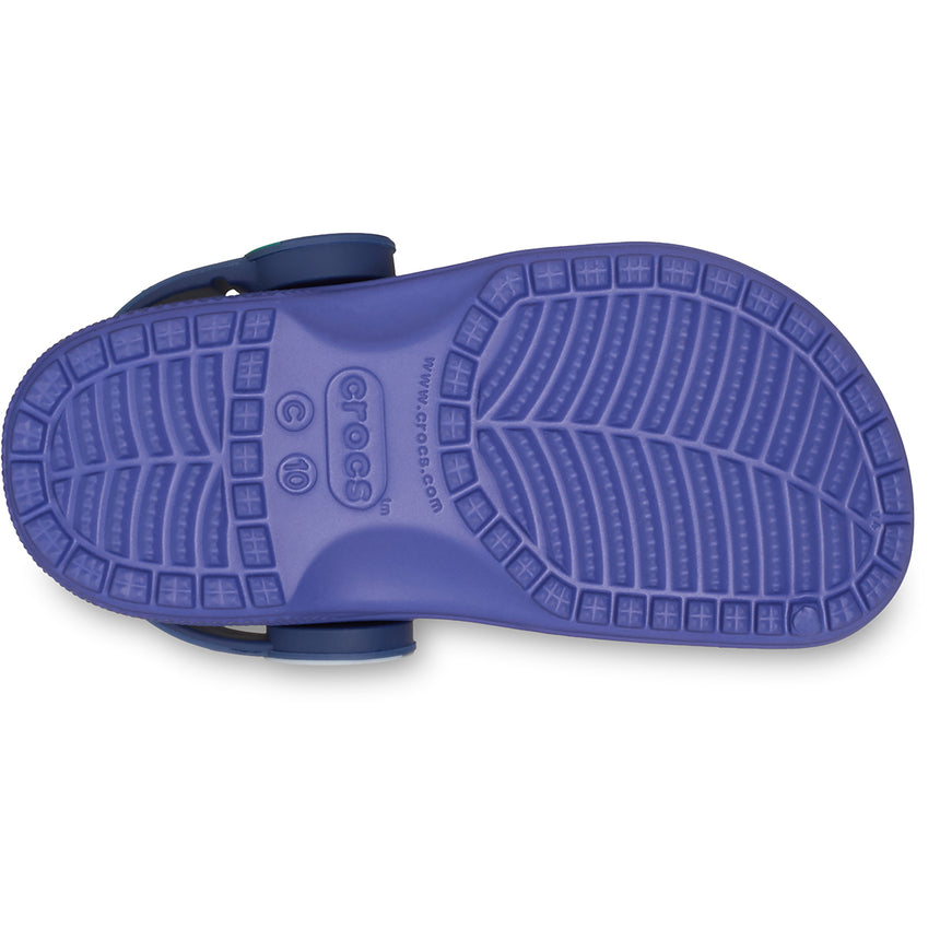 Crocs ανατομικά σαμπο για αγορι με φωτάκια σε μπλε χρωμα 211892-4wh