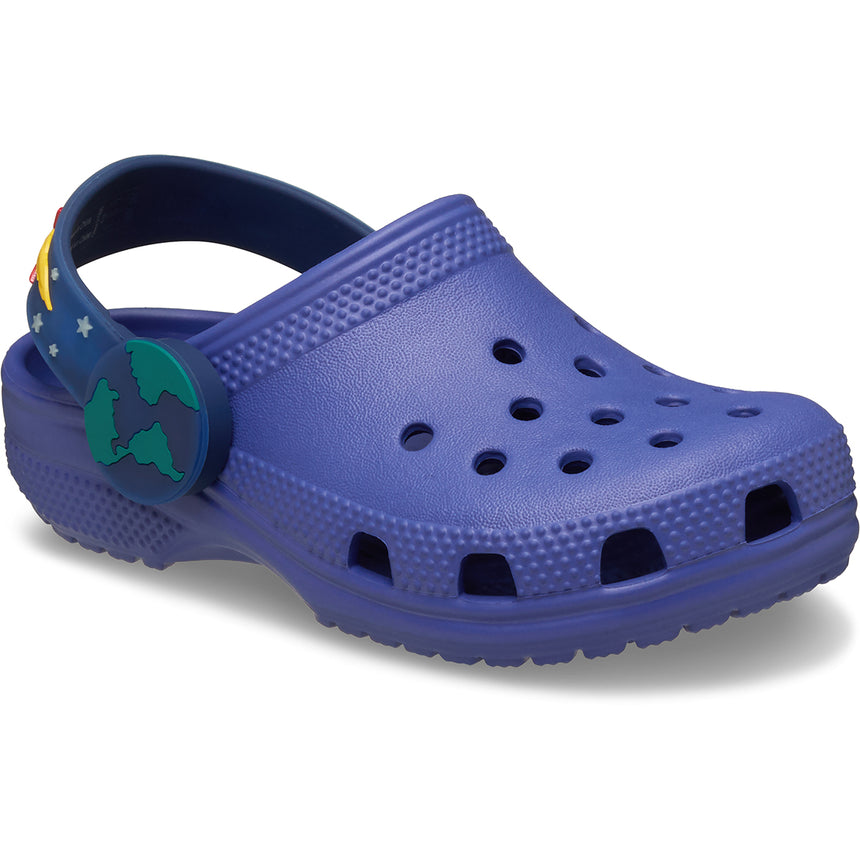 Crocs ανατομικά σαμπο για αγορι με φωτάκια σε μπλε χρωμα 211892-4wh