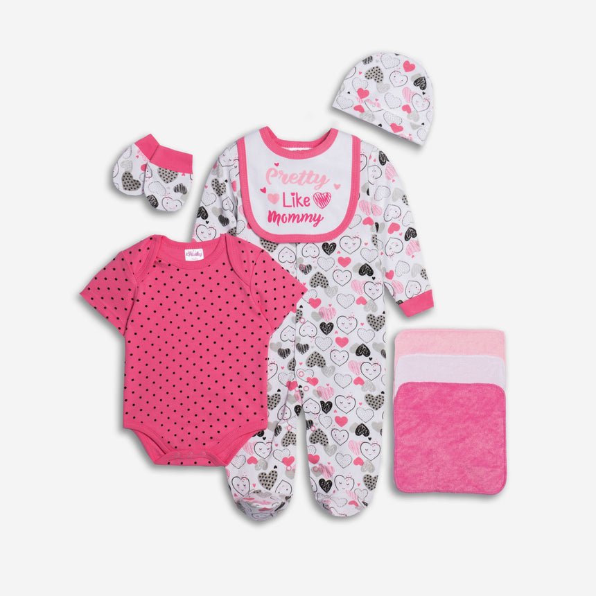 FUNKY FOR KIDS 226-060102-1 Set 8pcs baby care girl