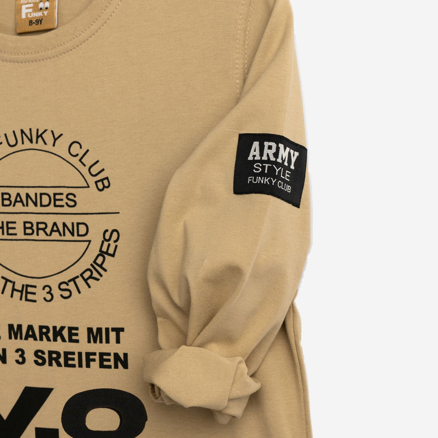 FUNKY FOR KIDS 226-106103-2 Μπλούζα αγόρι sesame