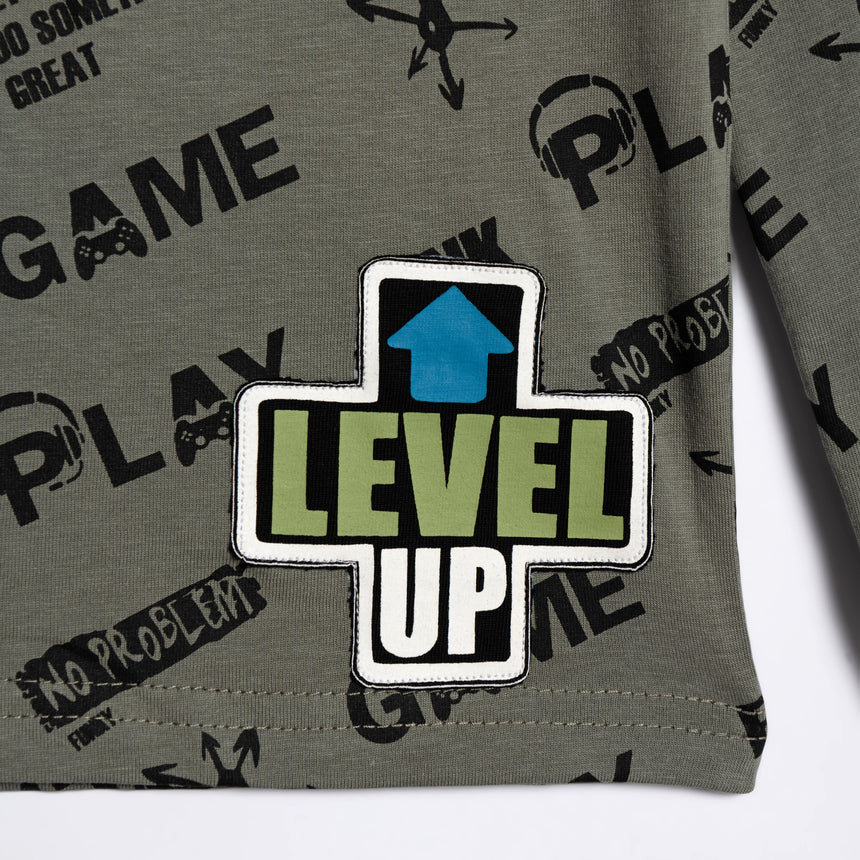 FUNKY FOR KIDS 226-106110-1 Μπλούζα αγόρι smoke