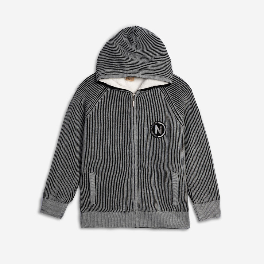 FUNKY FOR KIDS 226-110113-1 Ζακέτα πλεκτή με κουκούλα