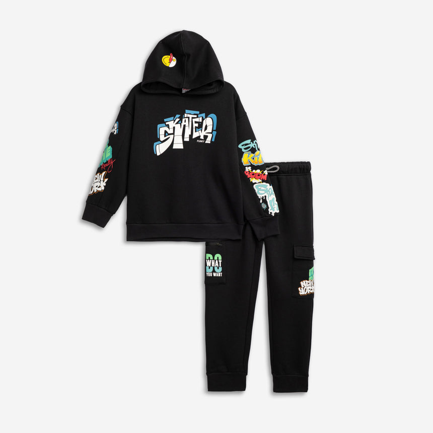 FUNKY FOR KIDS 226-117130-1 Φόρμα φούτερ αγόρι