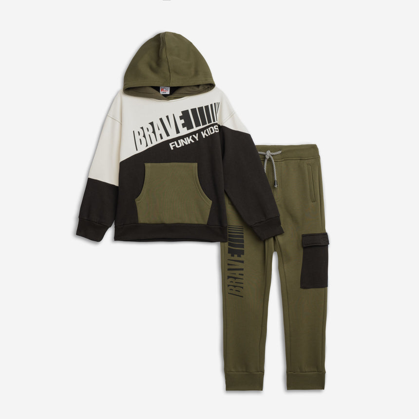 FUNKY FOR KIDS 226-117136-1 Φόρμα φούτερ αγόρι