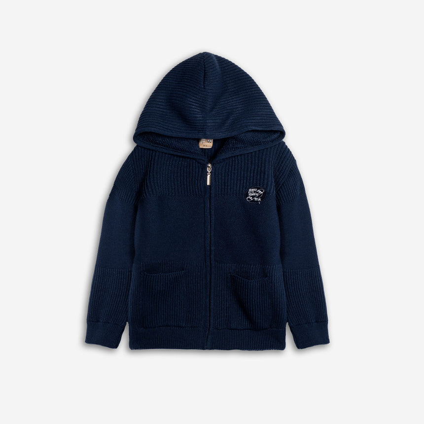 FUNKY FOR KIDS 226-310101-1 Knitted cardigan blue