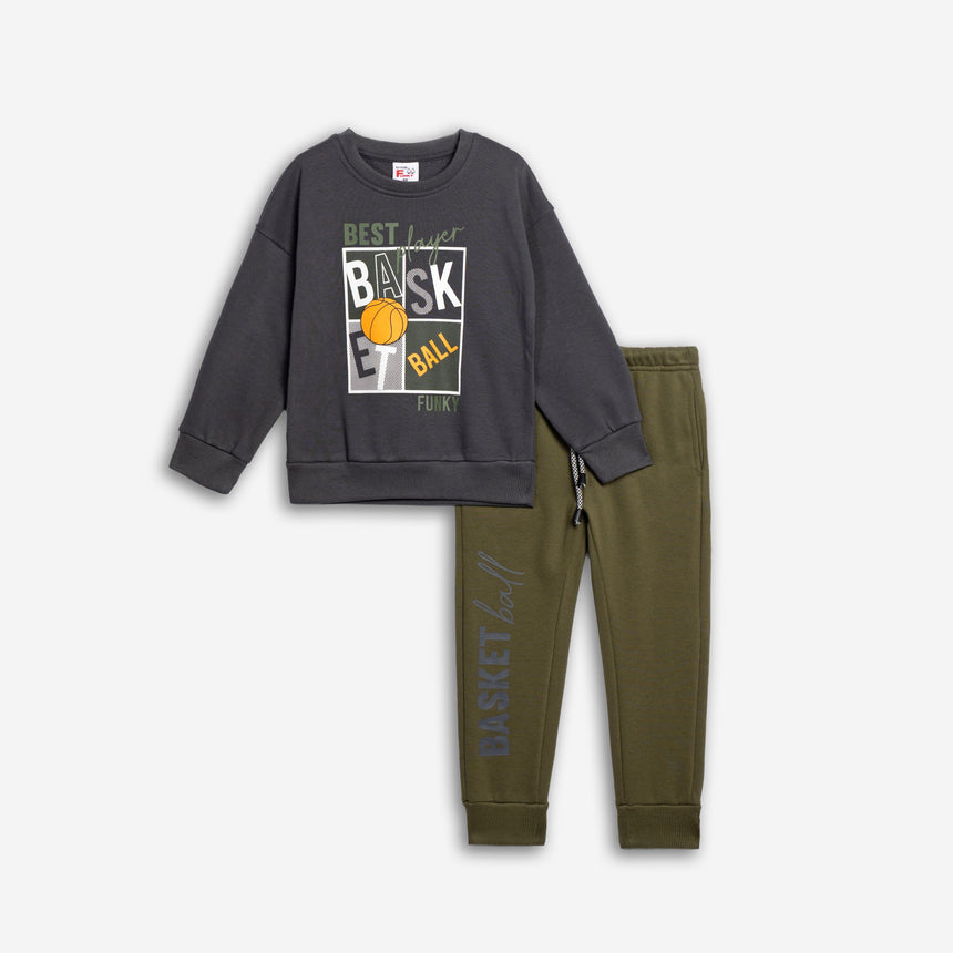 FUNKY FOR KIDS 226-317120-1 Φόρμα φούτερ αγόρι