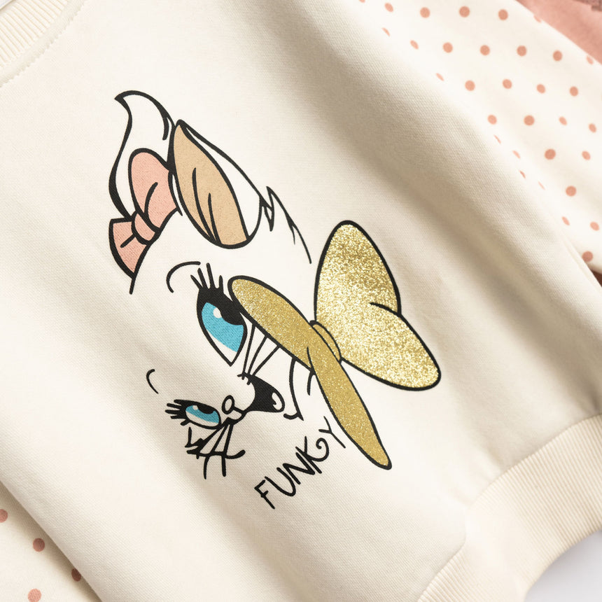 FUNKY FOR KIDS 226-717108-1 Girl's sweatshirt
