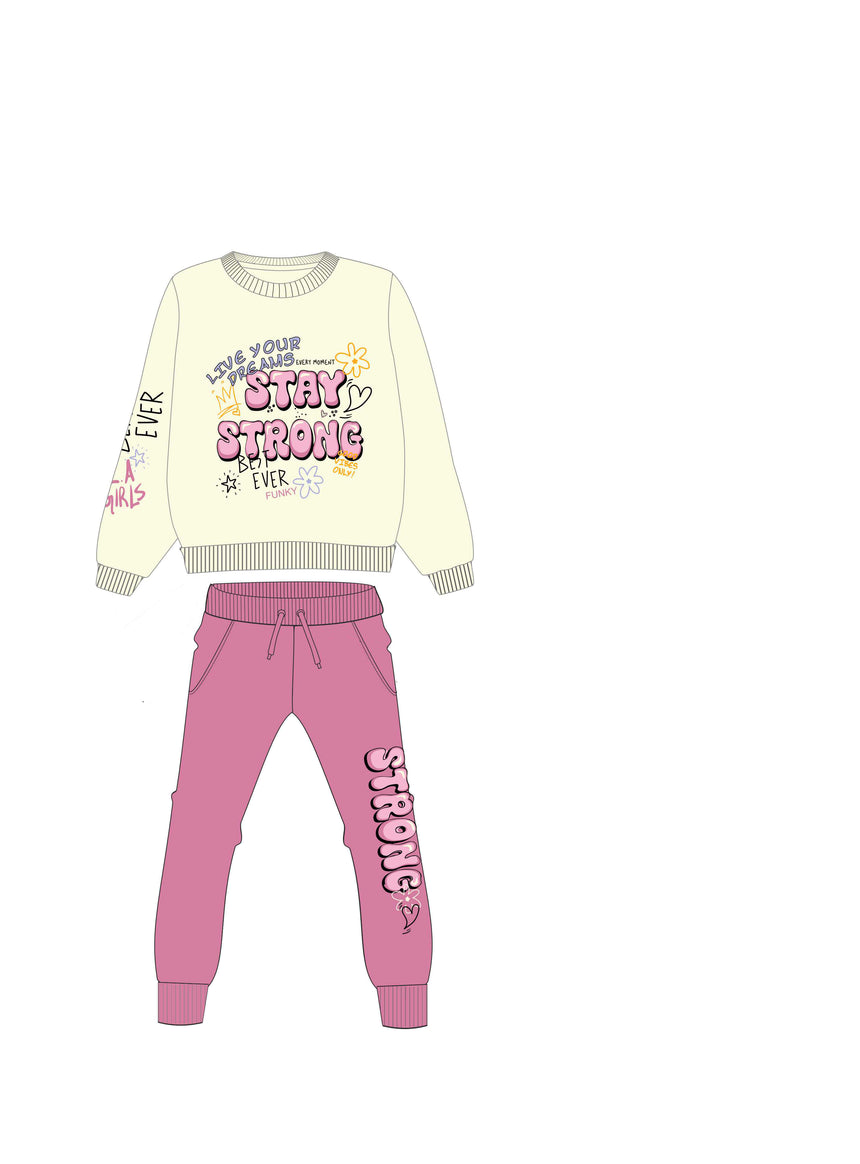 FUNKY FOR KIDS 226-717116-1 Girl's sweatshirt