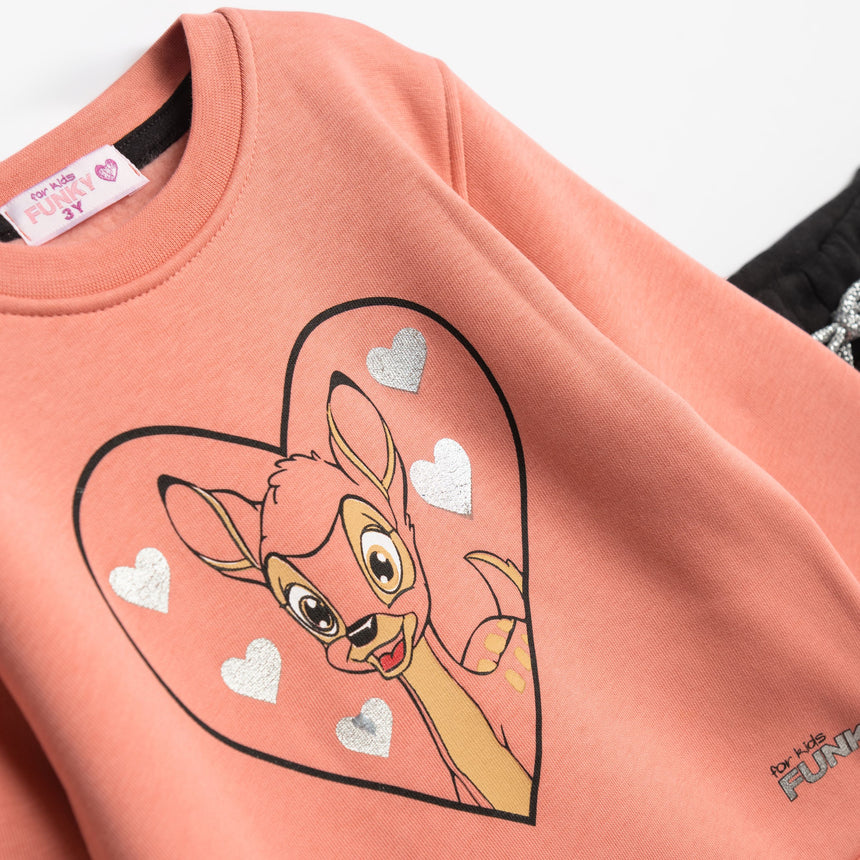FUNKY FOR KIDS 226-717130-1 Φόρμα φούτερ κορίτσι