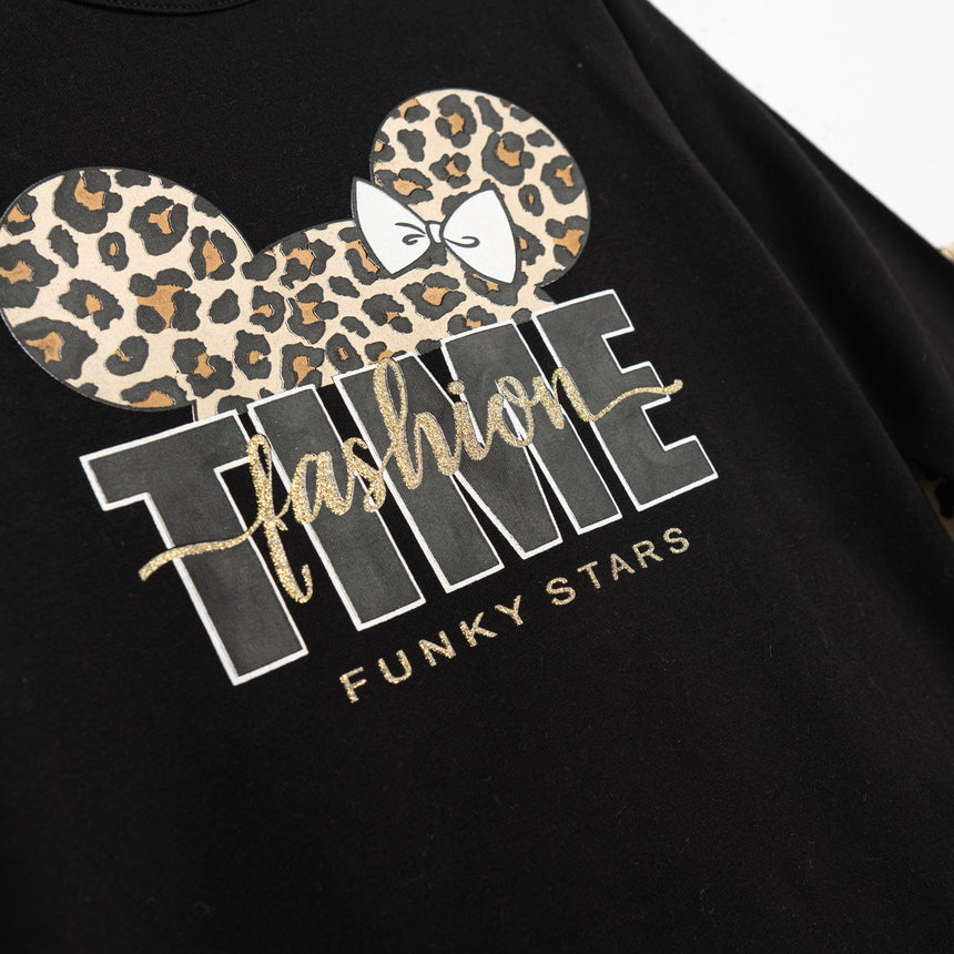 FUNKY FOR KIDS 226-721106-1 Μπλουζ/μα κολάν κορίτσι