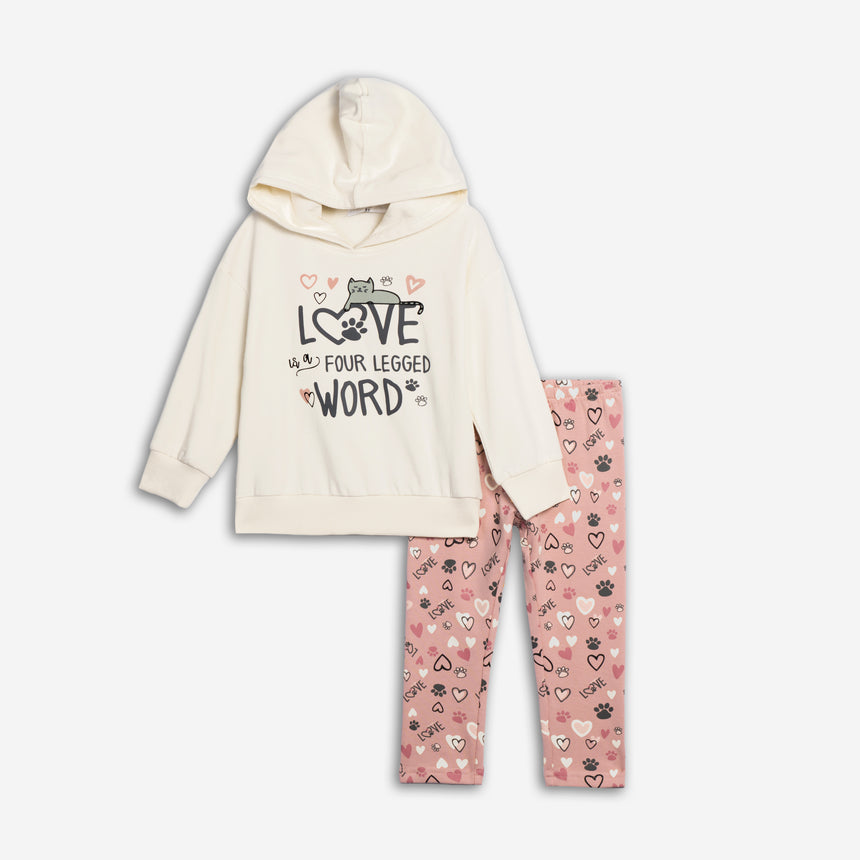 FUNKY FOR KIDS 226-721123-1 Girl's blouse/leggings