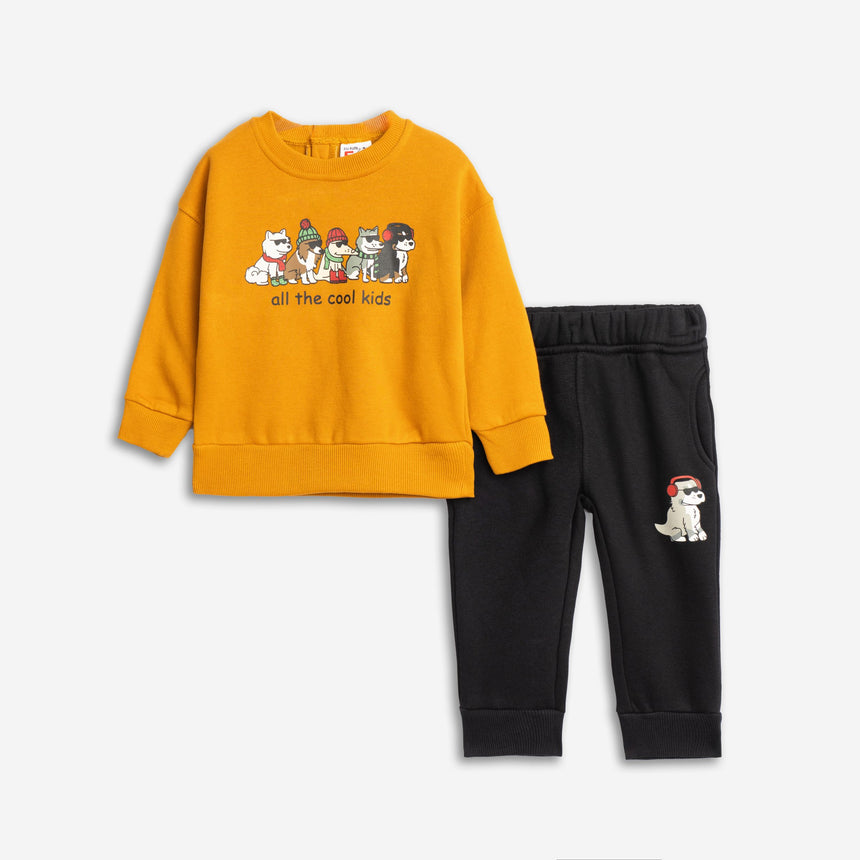 FUNKY FOR KIDS 226-817110-2 Σετ φόρμα φούτερ μηνών αγόρι