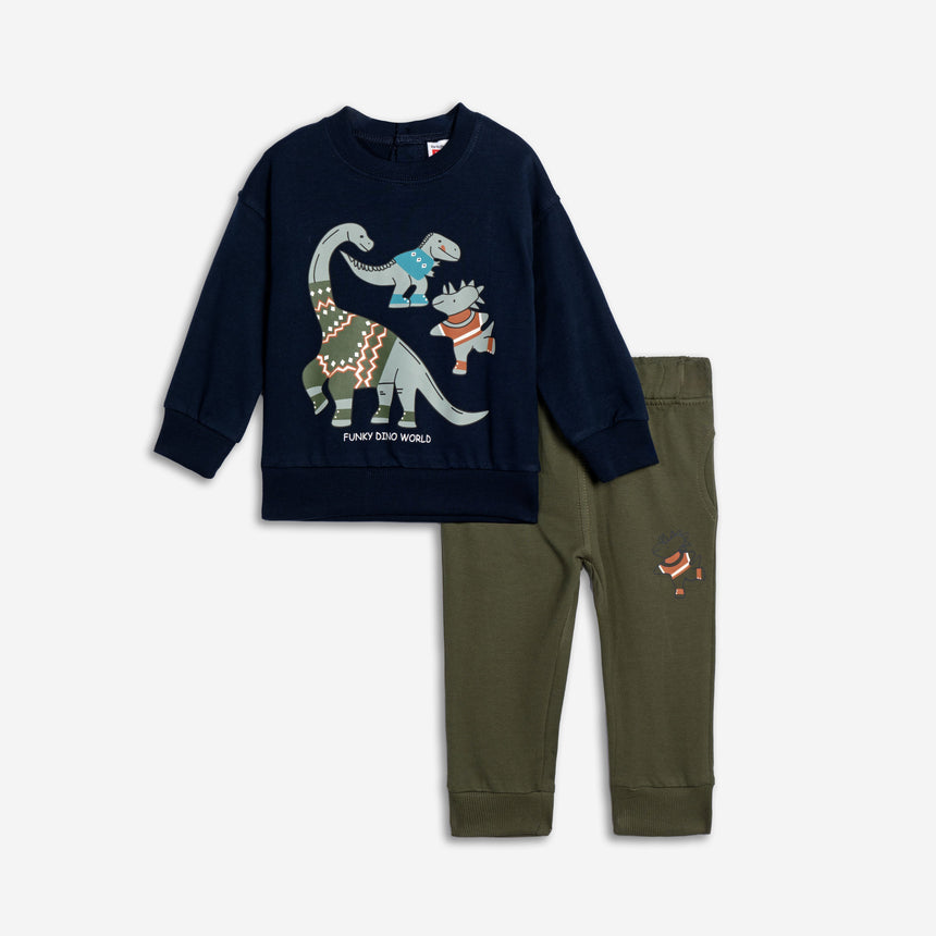 FUNKY FOR KIDS 226-817116-1 Σετ φόρμα φούτερ μηνών αγόρι