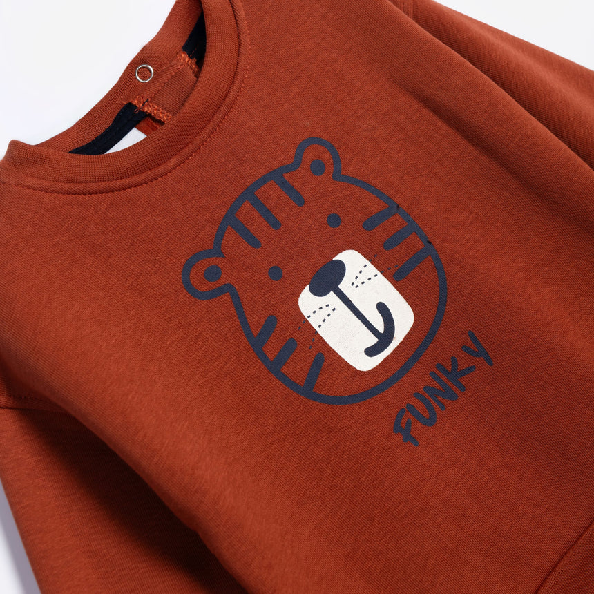 FUNKY FOR KIDS 226-817119-2 Σετ φόρμα φούτερ μηνών αγόρι