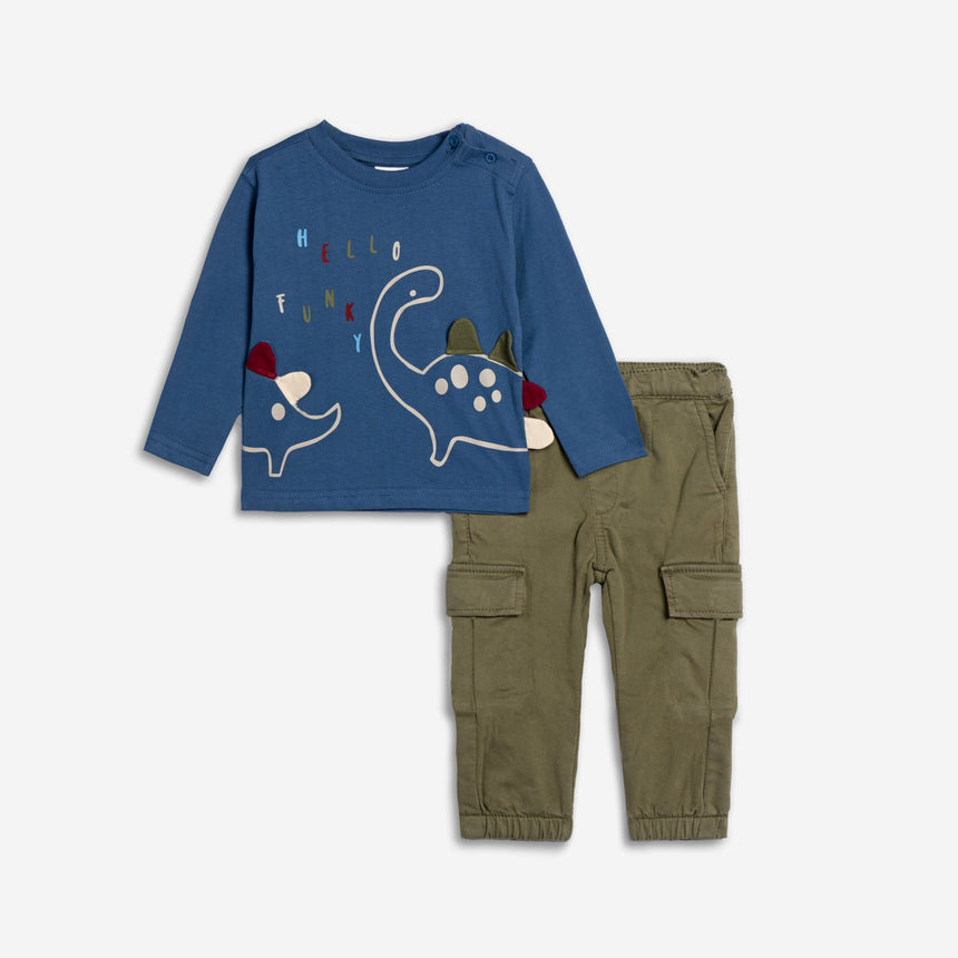 FUNKY FOR KIDS 226-822104-1 Σετ 2τμχ μηνών αγόρι