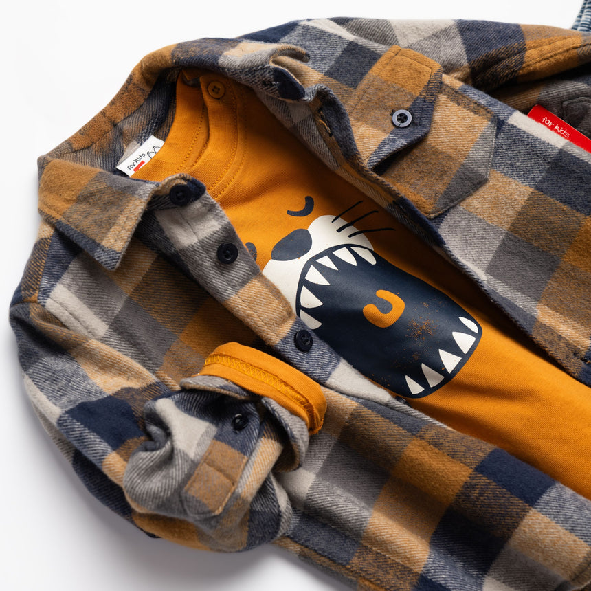 FUNKY FOR KIDS 226-895104-1 Σετ 3τμχ μηνών αγόρι