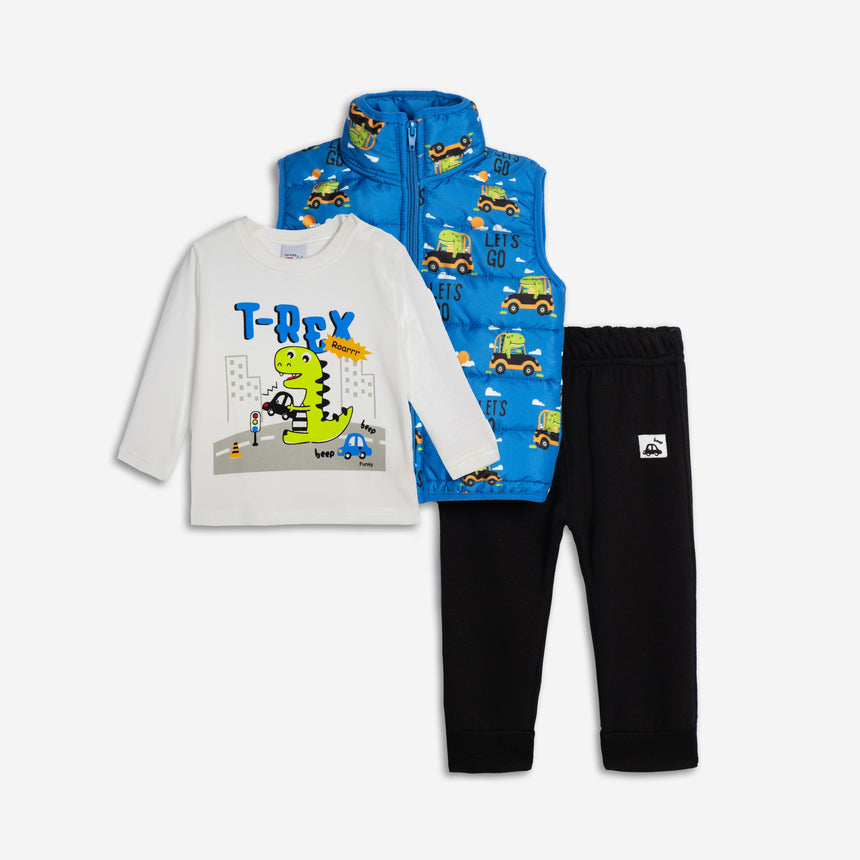 FUNKY FOR KIDS 226-895106-1 Σετ 3τμχ μηνών αγόρι