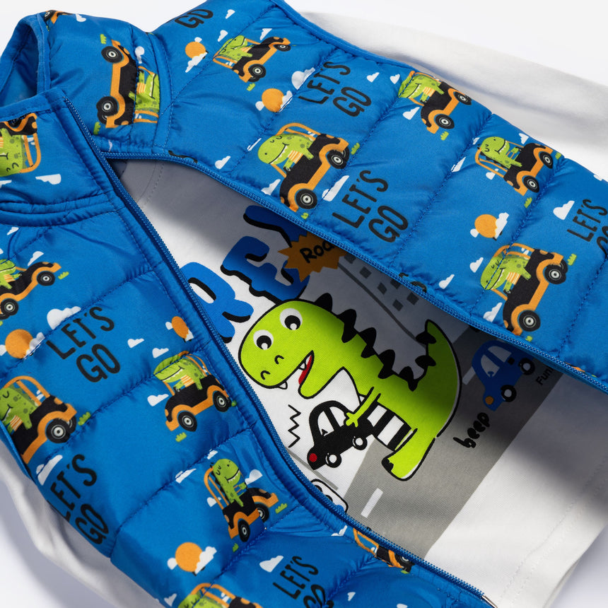 FUNKY FOR KIDS 226-895106-1 Σετ 3τμχ μηνών αγόρι