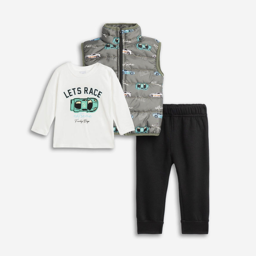 FUNKY FOR KIDS 226-895118-1 Σετ 3τμχ μηνών αγόρι