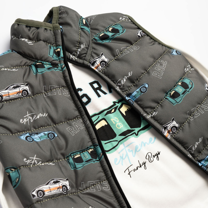 FUNKY FOR KIDS 226-895118-1 Σετ 3τμχ μηνών αγόρι