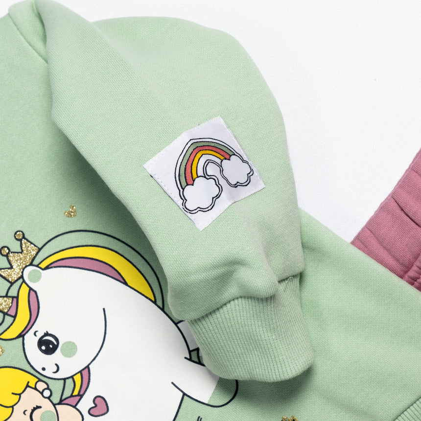 FUNKY FOR KIDS 226-917109-2 Girl's sweatshirt and jumpsuit set