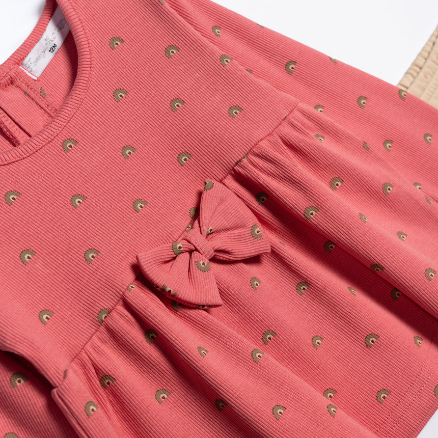 FUNKY FOR KIDS 226-921108-1 Σετ μπλουζοφόρεμα+κολάν μηνών κορίτσι