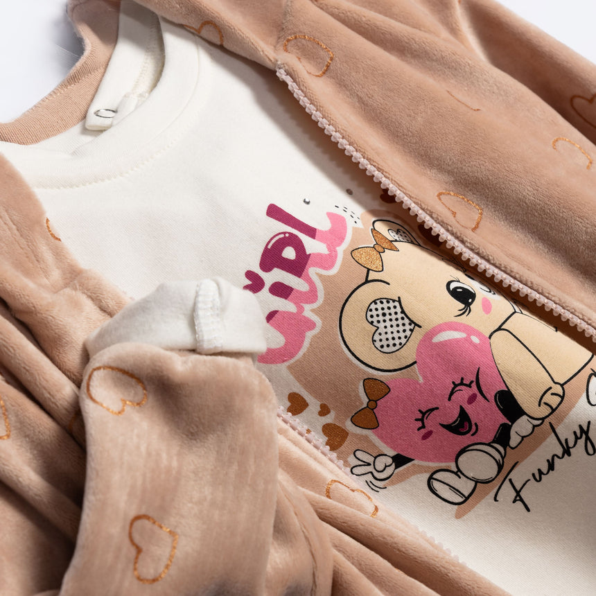 FUNKY FOR KIDS 226-995105-1 Σετ 3τμχ μηνών κορίτσι