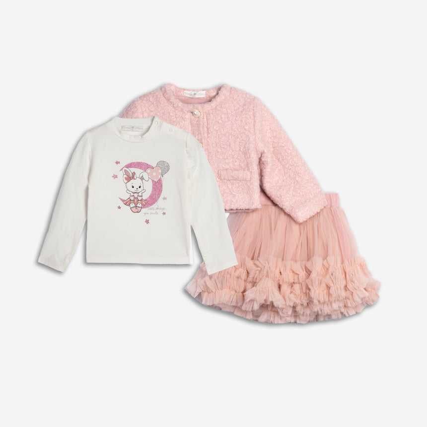 FUNKY FOR KIDS 226-995113-1 Σετ 3τμχ μηνών κορίτσι