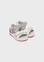 Mayoral 41.496-Sandalia Vestir Colour14-Bco-Negro