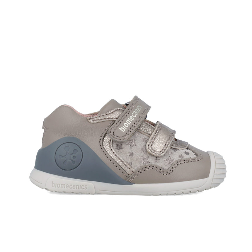 Biomecanics Δερματινα Ημιμποτα Παπουτσια 241103-A780 OYSTER
