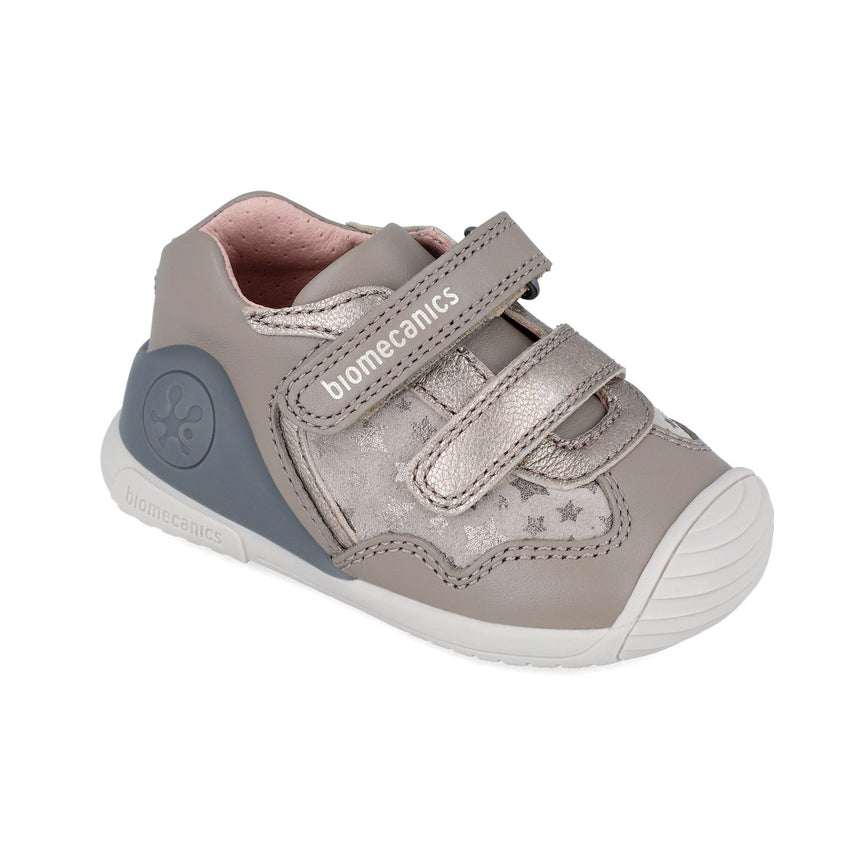 Biomecanics Δερματινα Ημιμποτα Παπουτσια 241103-A780 OYSTER