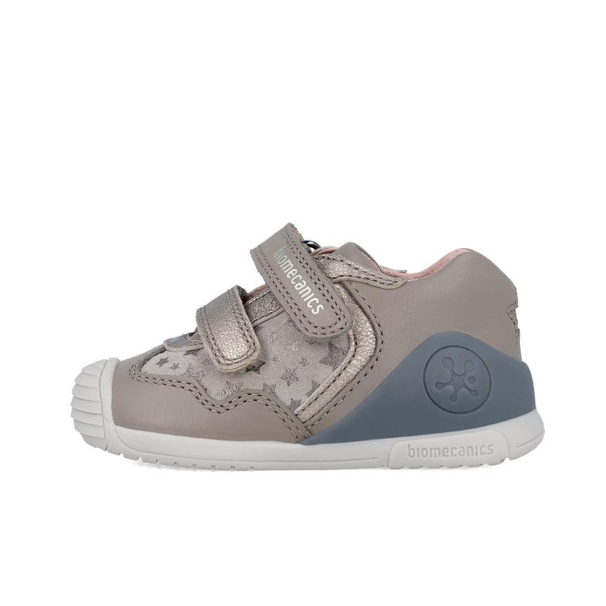 Biomecanics Δερματινα Ημιμποτα Παπουτσια 241103-A780 OYSTER