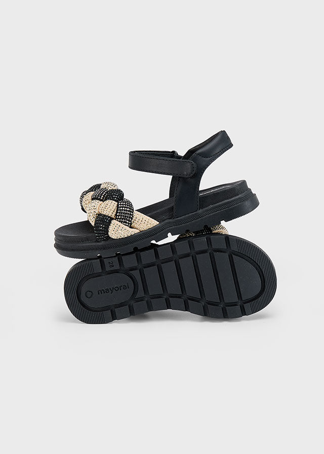 MAYORAL 25 43635-088 Sandal black-gold