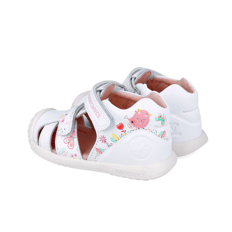 Biomecanics 252107-B050 SANDALIA ESTAMPADA BLANCO