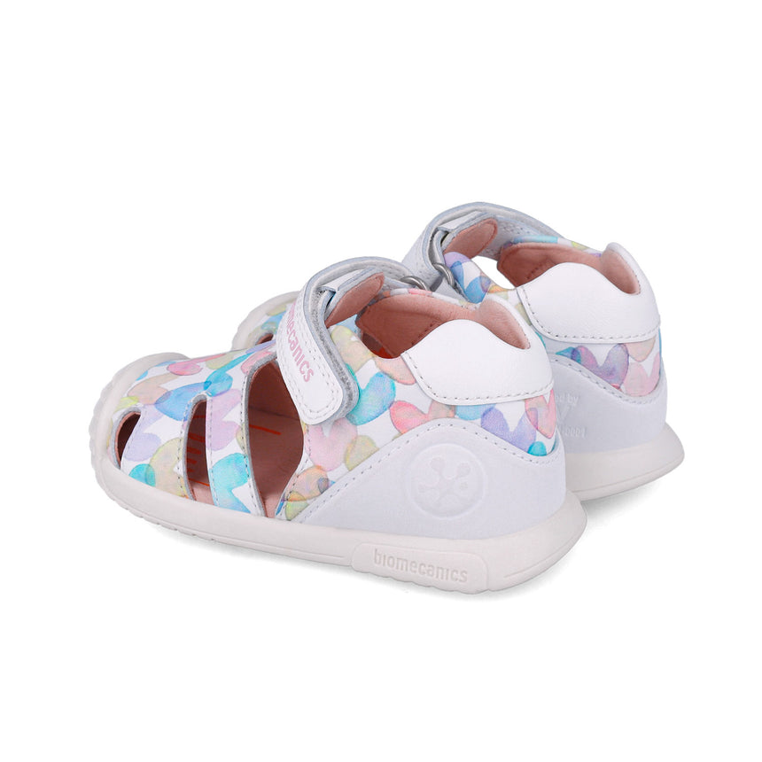 Biomecanics 252110-B050 SANDALIA ESTAMPADA BLANCO