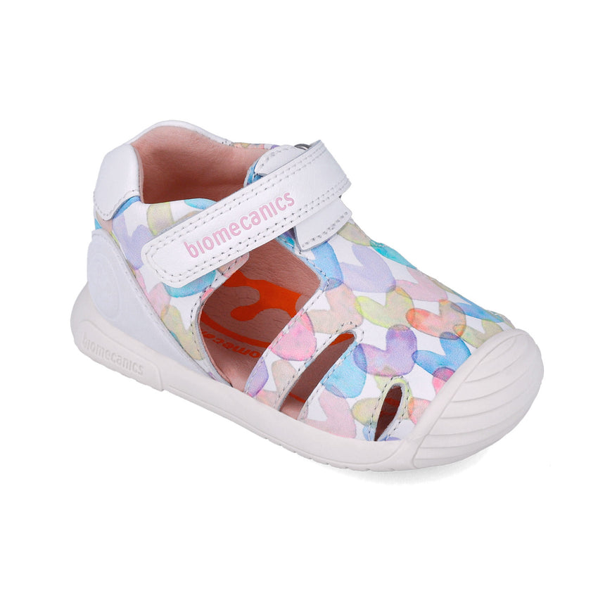 Biomecanics 252110-B050 SANDALIA ESTAMPADA BLANCO