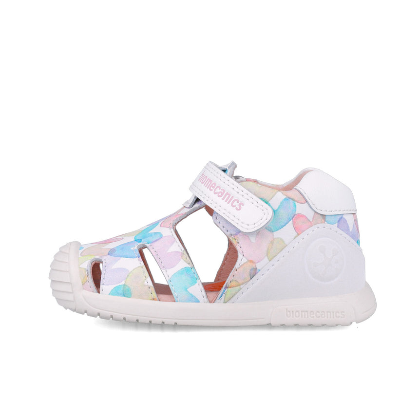 Biomecanics 252110-B050 SANDALIA ESTAMPADA BLANCO