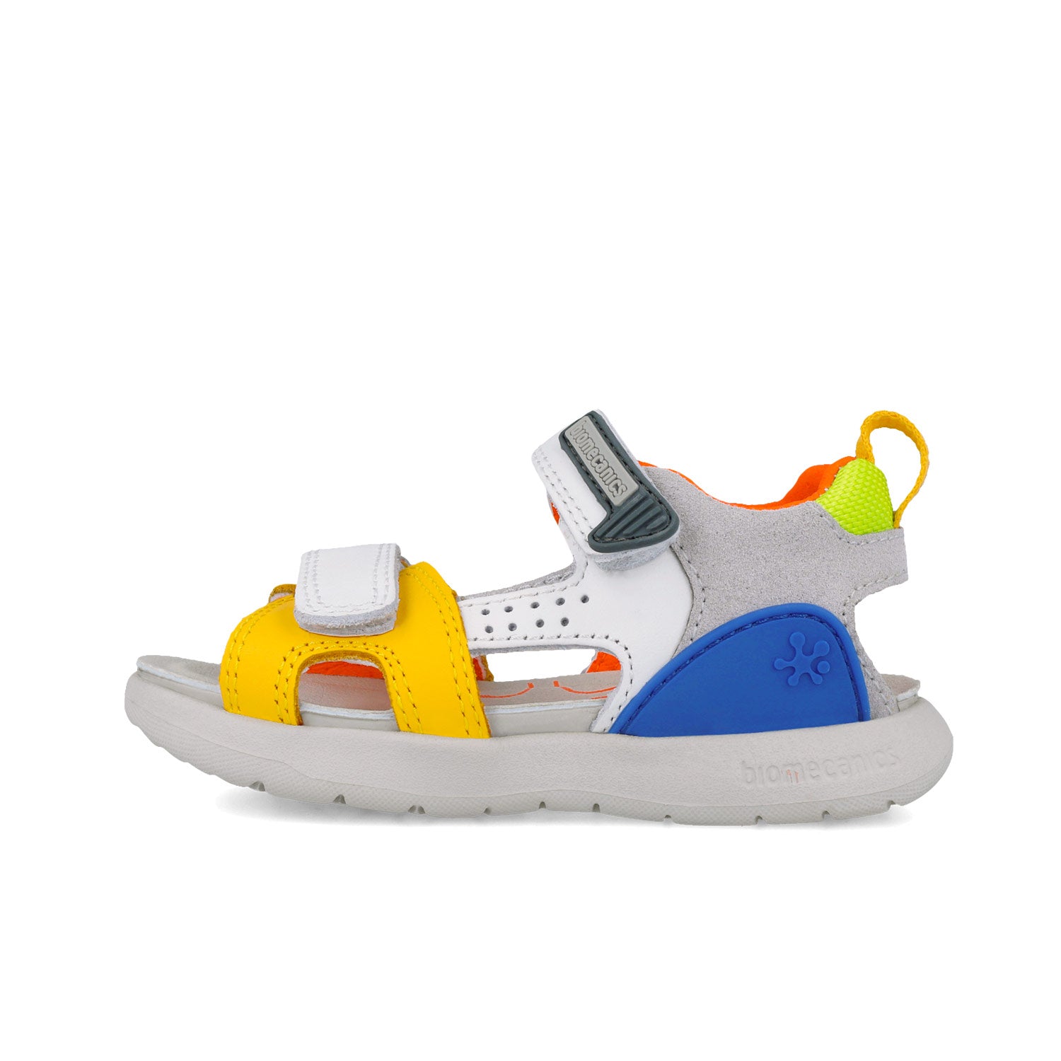 Biomechanics SANDALIAS URBAN 252218-C696 BLANCO Y AMARILLO