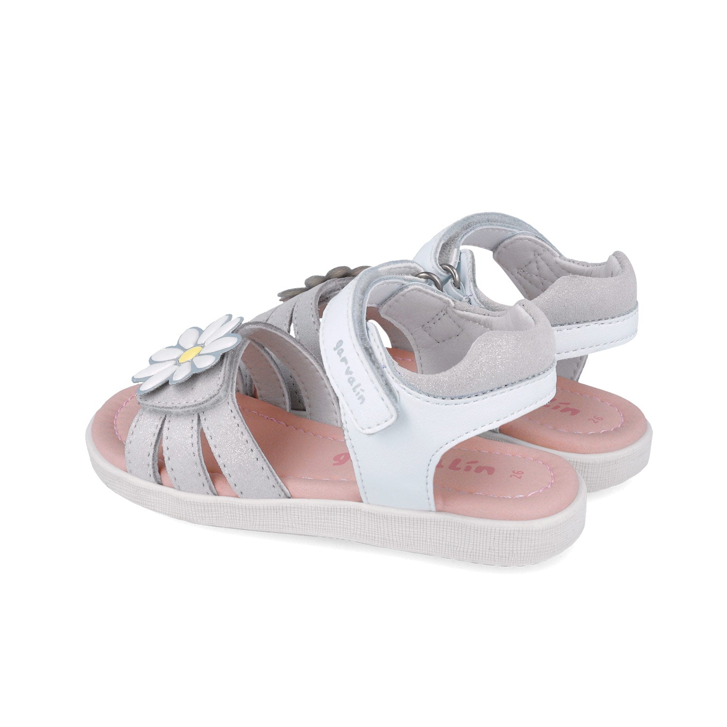 Garvalin SANDALIA FLOR 252423-A050 BLANCO