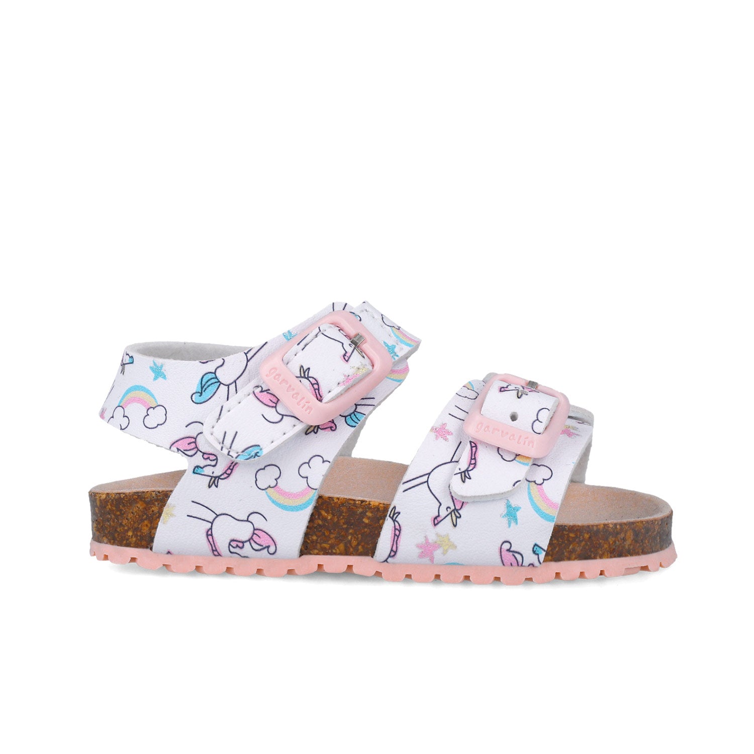 Garvalin SANDALIA ESTAMPADA 252463-B050 BLANCO
