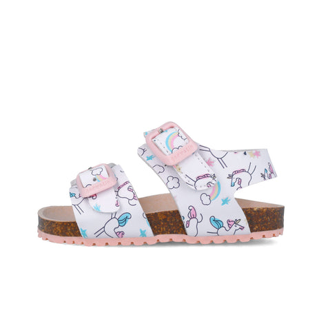 Garvalin SANDALIA ESTAMPADA 252463-B050 BLANCO