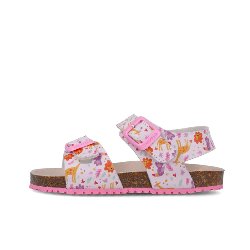 Garvalin 252465-A164 SANDALIA ESTAMPADA LILA
